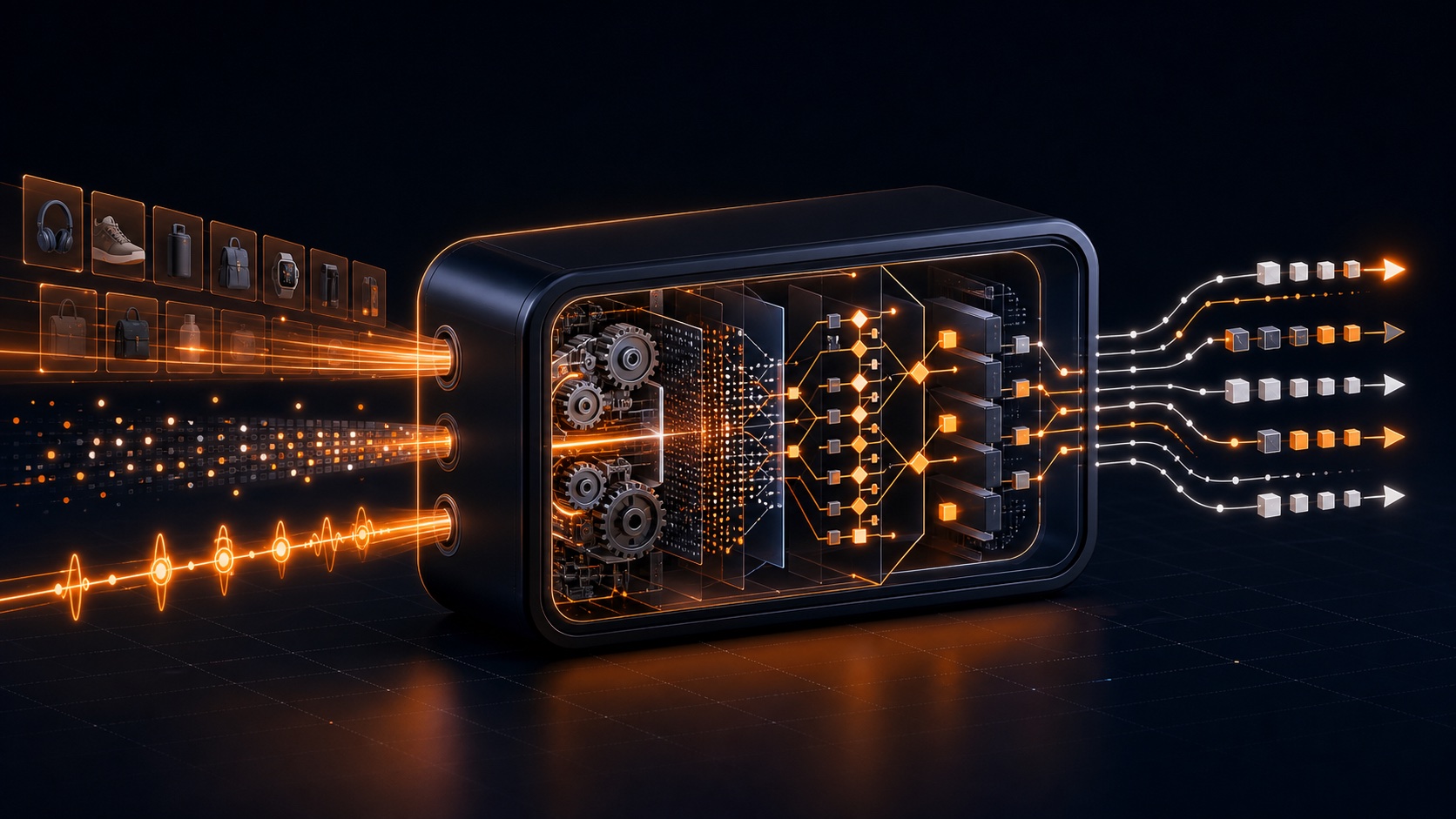 EcomExpo editorial illustration: Performance Max Decoded &mdash; engineering Google's black box